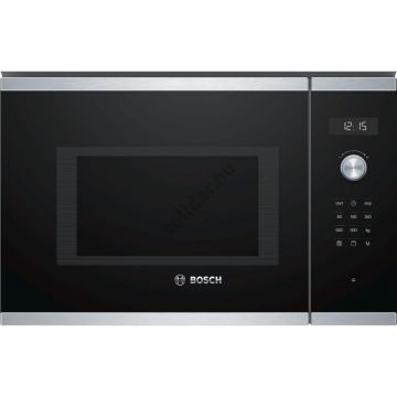 BOSCH Cuptor cu microunde incorporabil BEL554MS0 Seria 6, Bosch, 25L, 900W, Grill, TouchControl, Inox