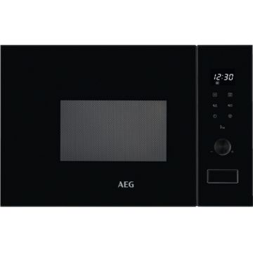 Cuptor cu microunde AEG incorporabil MSB2057D-B, 20 L, 800 W, Digital, Negru