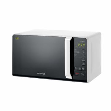 Cuptor cu microunde Daewoo KOR-6S3DBW, 20 litri, 800 W, Digital, ZeroOn, DuoPlate, Alb