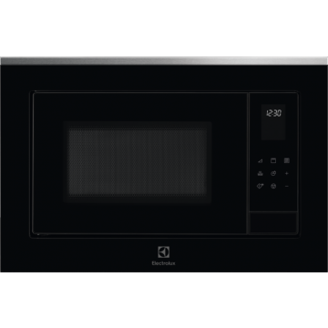 Cuptor cu microunde incorporabil Electrolux LMS4253TMX, 25 l, 900 W, Gril, Timer, Avertizare sonora, Afisaj LED, Negru