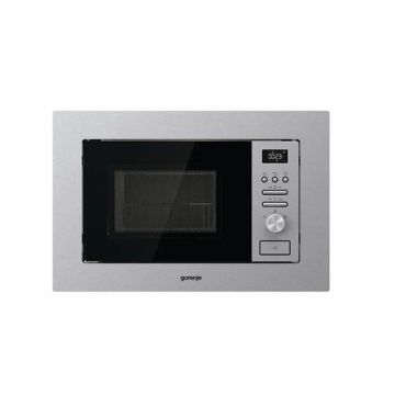 Cuptor cu microunde incorporabil Gorenje BMI201AG1X, 20l, 800 W, Grill (Argintiu)
