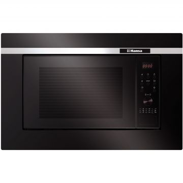 Cuptor cu microunde incorporabil Hansa AMG20BFH, 20 l, 700 W, Grill, Negru Cuptor cu microunde incorporabil Hansa AMG20BFH, 20 l, 700 W, Grill, Negru