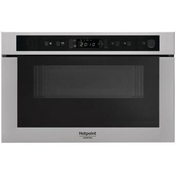 Cuptor cu microunde incorporabil Hotpoint MN 413 IX HA, Multifuntional, 22 l, 750 W