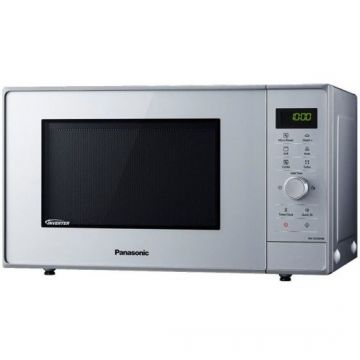 Cuptor cu microunde NN-GD36HMSUG Inverter 17 programe 23 litri Grill 1000W Accesoriu Steam+ Argintiu Cuptor cu microunde NN-GD36HMSUG Inverter 17 programe 23 litri Grill 1000W Accesoriu Steam+ Argintiu