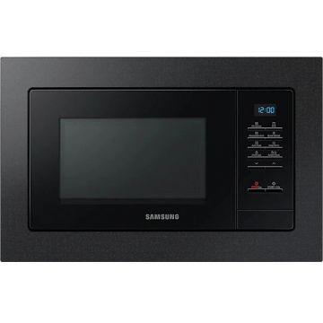Cuptor cu microunde Samsung Incorporabil MG23A7013CB, 23L, 800W, Grill, 6 trepte de putere, Mod Eco, Dezghetare rapida, Functie Grill Fry, Negru Cuptor cu microunde Samsung Incorporabil MG23A7013CB, 23L, 800W, Grill, 6 trepte de putere, Mod Eco, Dezghetare rapida, Functie Grill Fry, Negru