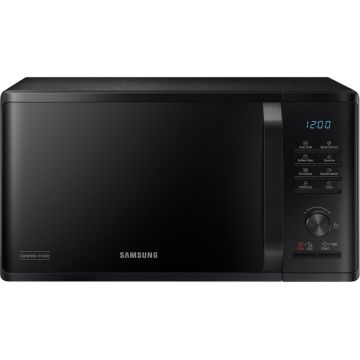 Cuptor cu microunde Samsung MS23K3515AK/OL, 23 l, 800 W, Digital, Auto cook, Quick Defrost, Interior ceramic, Child lock, Negru Cuptor cu microunde Samsung MS23K3515AK/OL, 23 l, 800 W, Digital, Auto cook, Quick Defrost, Interior ceramic, Child lock, Negru