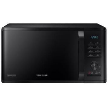 Cuptor cu microunde Samsung MS23K3515AK/OL, 23 L, 800W, Quick Defrost, interior ceramic, afisaj LED (Negru)