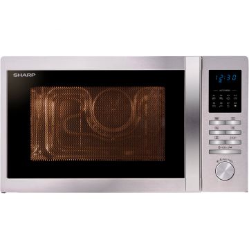 Cuptor cu microunde Sharp R-322STWE, 900 W, 25 L
