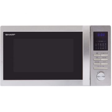 Cuptor cu microunde Sharp R-822STWE, 900 W, 25 L, Grill