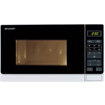 Cuptor cu microunde Sharp R242WW, 800 W, 20 L