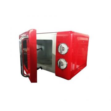 Cuptor cu microunde Studio Casa Mamma Mia SC2131, 700 W, Control mecanic, 20 l, Defrost, Rosu