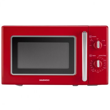 Daewoo Cuptor cu microunde Daewoo KOR-6S20R-1, 20L, 700W, Rosu