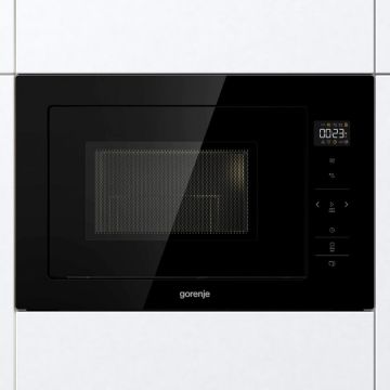 Gorenje Cuptor cu microunde incorporabil Gorenje BM251SG2BG, capacitate 25l, 900W, 15 programe, control tactil, Sticla Neagra