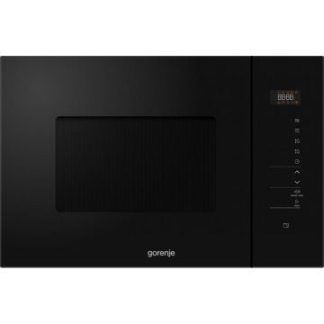 Gorenje Cuptor cu microunde incorporabil Gorenje BMI251SG3BG, 900W, 25L, negru