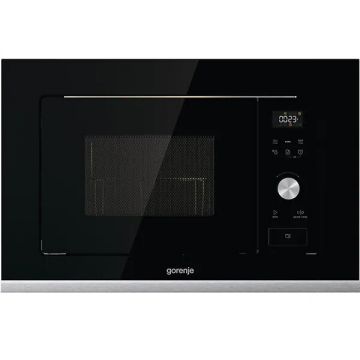 Gorenje Cuptor cu microunde incorporabil GORENJE BMX201AG1BG, 20l, 800W, Grill, negru