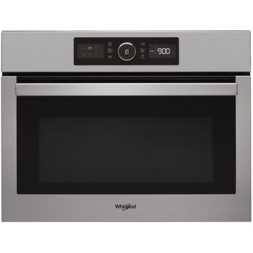 Whirlpool Cuptor cu microunde incorporabil Whirlpool AMW 9605/IX, Functie Grill, 40 l, 900 W, Argintiu