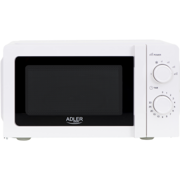 ADLER Cuptor cu microunde, Adler AD 6205, 700W 20L, alb