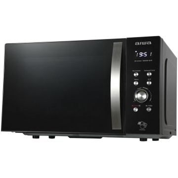 AIWA Cuptor cu microunde, Aiwa, MW-230DG/BK, 23 litri, 1000 W, Negru
