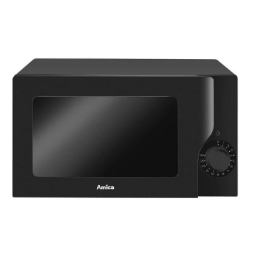 AMICA Cuptor cu microunde Amica AMGF17M2B, 600 W, 17 l , Control mecanic,Negru
