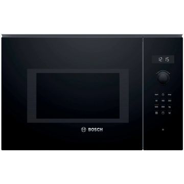 BOSCH Cuptor cu microunde, Bosch Serie 6 BEL554MB0, 25L, 900W, Negru/Inox