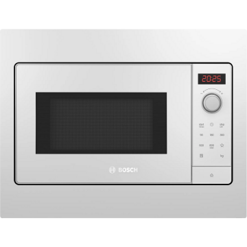 BOSCH Cuptor cu microunde incorporat, Bosch, BFL523MW3 seria 2, Alb