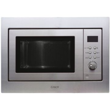 CANDY Cuptor cu microunde incorporabil Candy MIC 256 EX, 25 l, 900 W, Grill, Timer, Child lock, Afisaj digital, 8 trepte, Inox