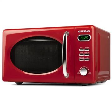 Cuptor cu Microunde 20L 700W Grill Sapormio Vintage Rosu Cuptor cu Microunde 20L 700W Grill Sapormio Vintage Rosu
