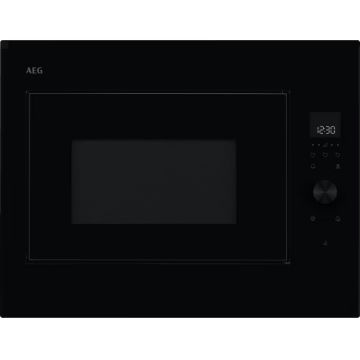 Cuptor cu microunde AEG incorporabil TB6SM261FB, 26 L, 900 W, Abur, Negru