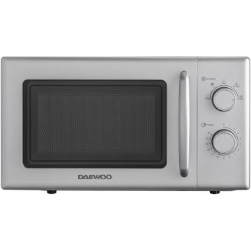 Cuptor cu microunde Daewoo KOR-6S20S-2, 20 L, 700 W, Gri