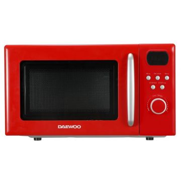 Cuptor cu Microunde DAEWOO KOR-6S2BR-2 700W 20L Dezghetare 8 Functii Rosu