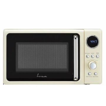 Cuptor cu Microunde Fram FMW-MD20DRCR, 20 L, Control Digital, 800 W, 5 Trepte de Putere, Crem