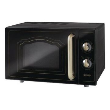 Cuptor cu microunde GORENJE Old Time MO4250CLB, 700W, 20l, Grill (Negru)