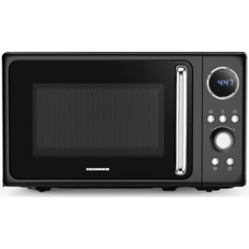 Cuptor cu microunde Heinner HMW-MD20DRBK, 20 L, 800 W, Negru