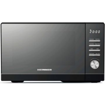Cuptor cu microunde Heinner HMW-MD25DMRB, 25 L, 800 W, Negru