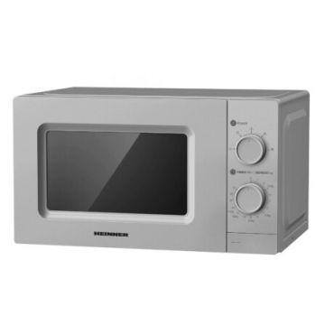Cuptor cu Microunde HMW-MD20MSL 20L 700W 5 Trepte de Putere Timer Defrost Argintiu Cuptor cu Microunde HMW-MD20MSL 20L 700W 5 Trepte de Putere Timer Defrost Argintiu