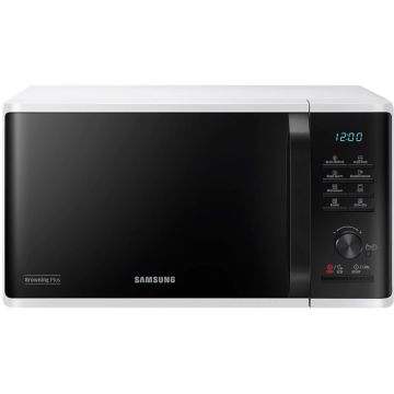 Cuptor cu microunde Samsung MG23K3515AW/EO, 23 L, 800 W, Grill, Alb/Negru Cuptor cu microunde Samsung MG23K3515AW/EO, 23 L, 800 W, Grill, Alb/Negru