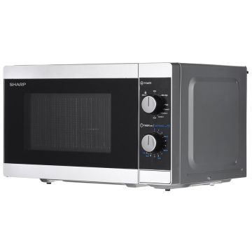 Cuptor Microunde Cronometru Mecanic 20l 800W Negru/Gri
