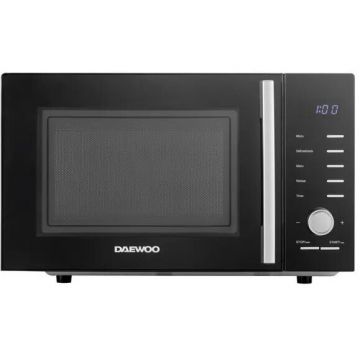 Daewoo Cuptor cu microunde Daewoo KOR-25RBK, control digital, 25 litri, putere 850 W, negru