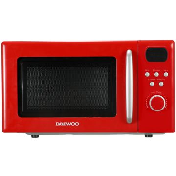 Daewoo Cuptor cu microunde Daewoo KOR-6S2BR-2, 20L, 700W, Rosu