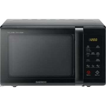 Daewoo Cuptor cu microunde Daewoo KOR-91RBK, 25 l, 900 W, Digital, Afisaj electronic, Zero&On, SteamCleaning, Negru