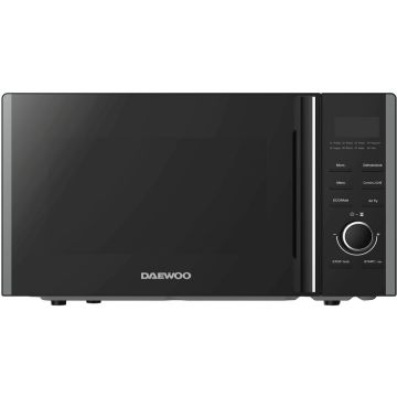 Daewoo Cuptor cu microunde Daewoo KOR-AF25BKX, 25L, microunde 850W, grill 1200W, convectie 2200W, Negru