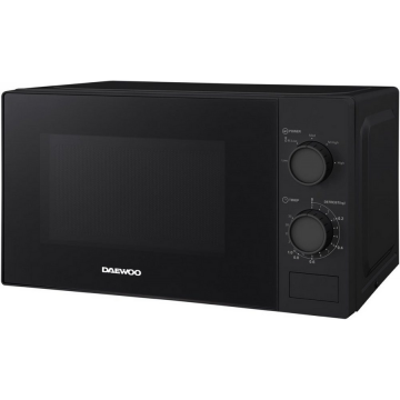 Daewoo Cuptor cu microunde, Daewoo, MMF0S20T0B002, 20 I, 700 W, Negru