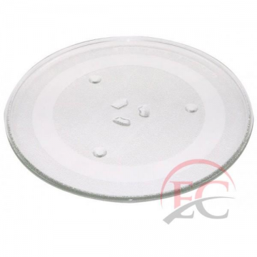 ECG Farfurie pentru cuptor cu microunde  ECG 2900831307027, 27 cm, Sticla