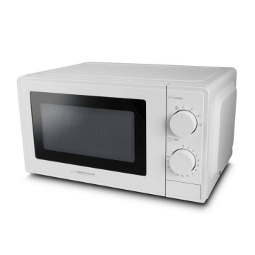 ESPERANZA Cuptor cu microunde EKO011W Esperanza, 20l, Control mecanic, 1100W, 5 nivele putere, Alb