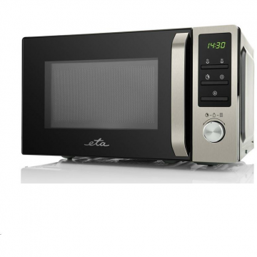 Eta Cuptor cu microunde Eta Mirello 220990000, 700 W, 20 l, grill, Argintiu-Negru