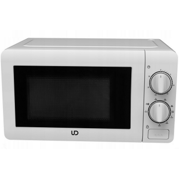 Gotiva Cuptor cu microunde UD MG20L-WA, 20L, 700W, Control mecanic, Grill, Alb
