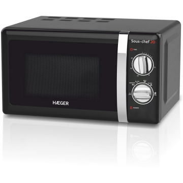 Haeger Cuptor cu microunde Haeger, MW-70B.007A, 20 L, 700W, Negru