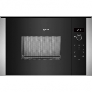 NEFF Cuptor cu microunde, Neff HLAWD23N0, 20L, 800W, Negru/inox