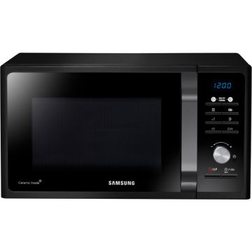 Samsung SCuptor cu microunde Samsung MG23F301TAK, 23 l, 800 W, Grill, Digital, Negru