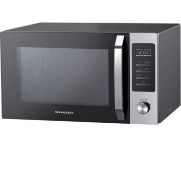 Schneider Cuptor cu microunde Schneider SCMW30CDBX, 900W, capacitate 30 L, 10 programe, Negru